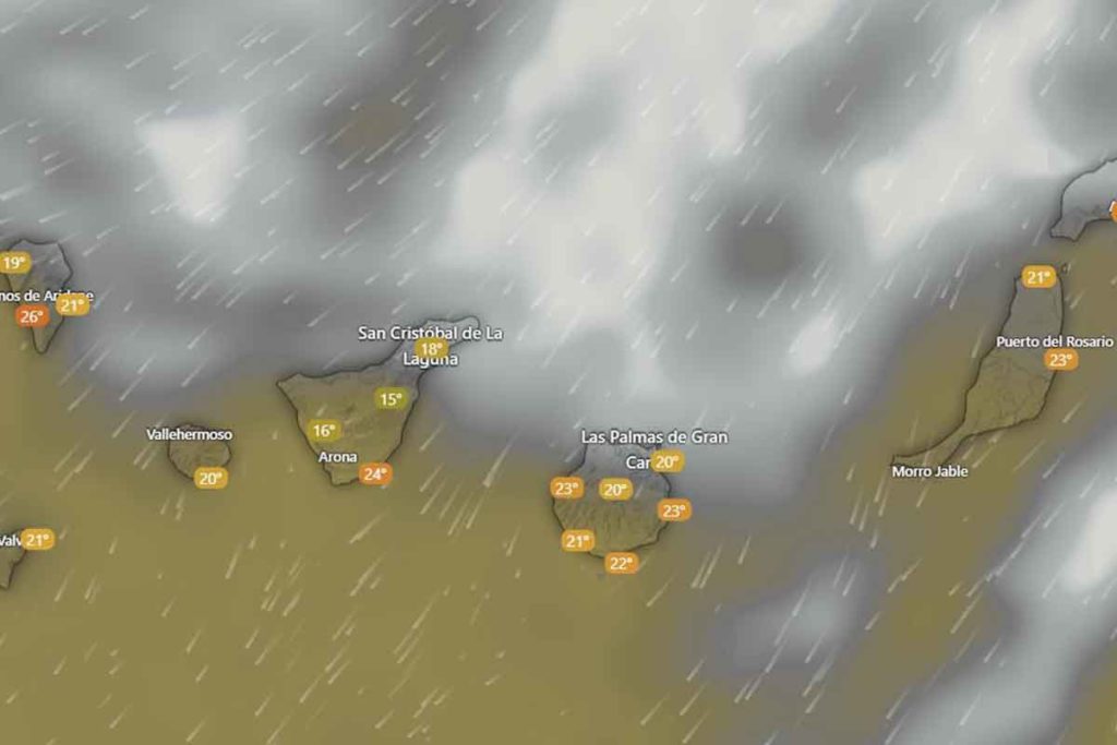 el tiempo en Canarias AEMET