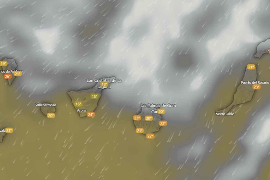 el tiempo en Canarias AEMET