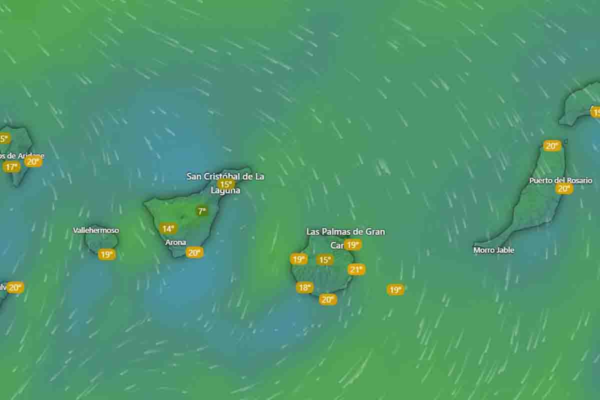 EL tiempo en Canarias AEMET