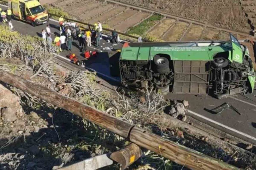 Accidente en La Gomera