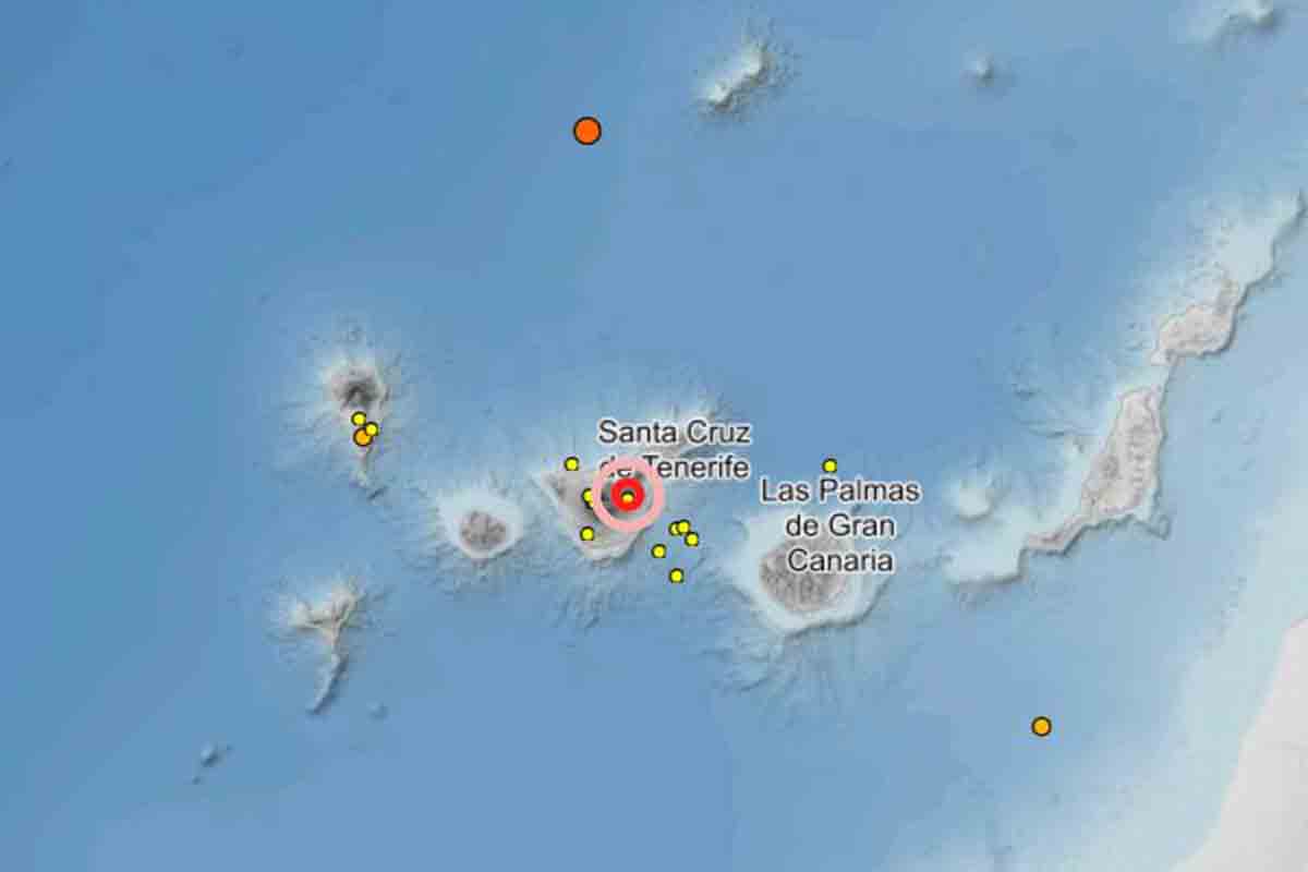 Terremoto Tenerife IGN
