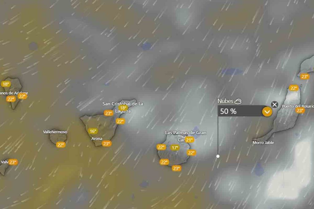 El tiempo en Canarias AEMET