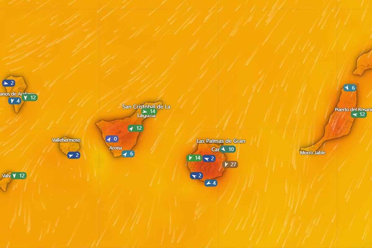 El tiempo en Canarias AEMET