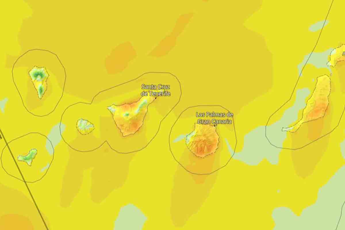 El tiempo en Canarias AEMET