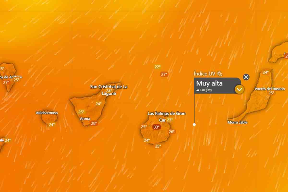 Avisos Gobierno de Canarias AEMET el Tiempo