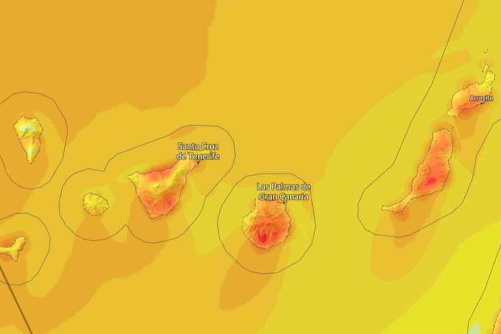 Calor AEMET Canarias el tiempo alertas