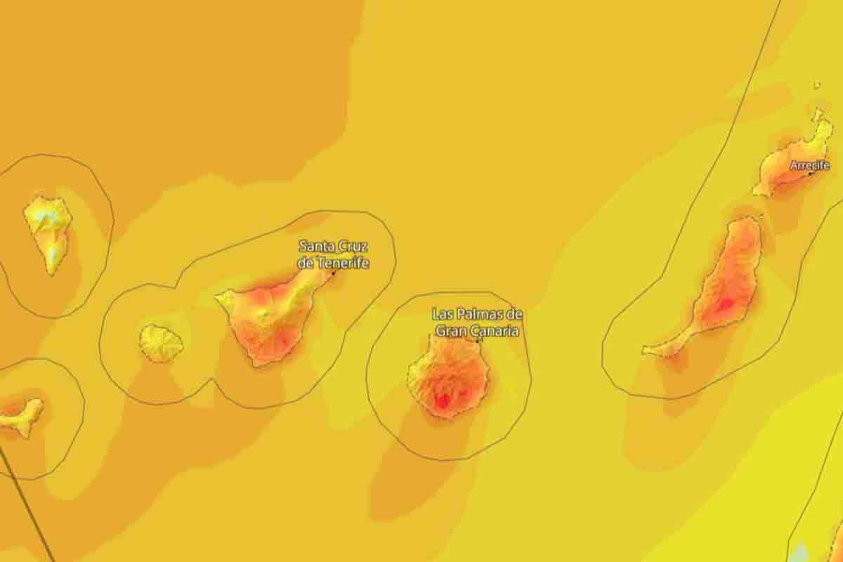 Calor AEMET Canarias el tiempo alertas