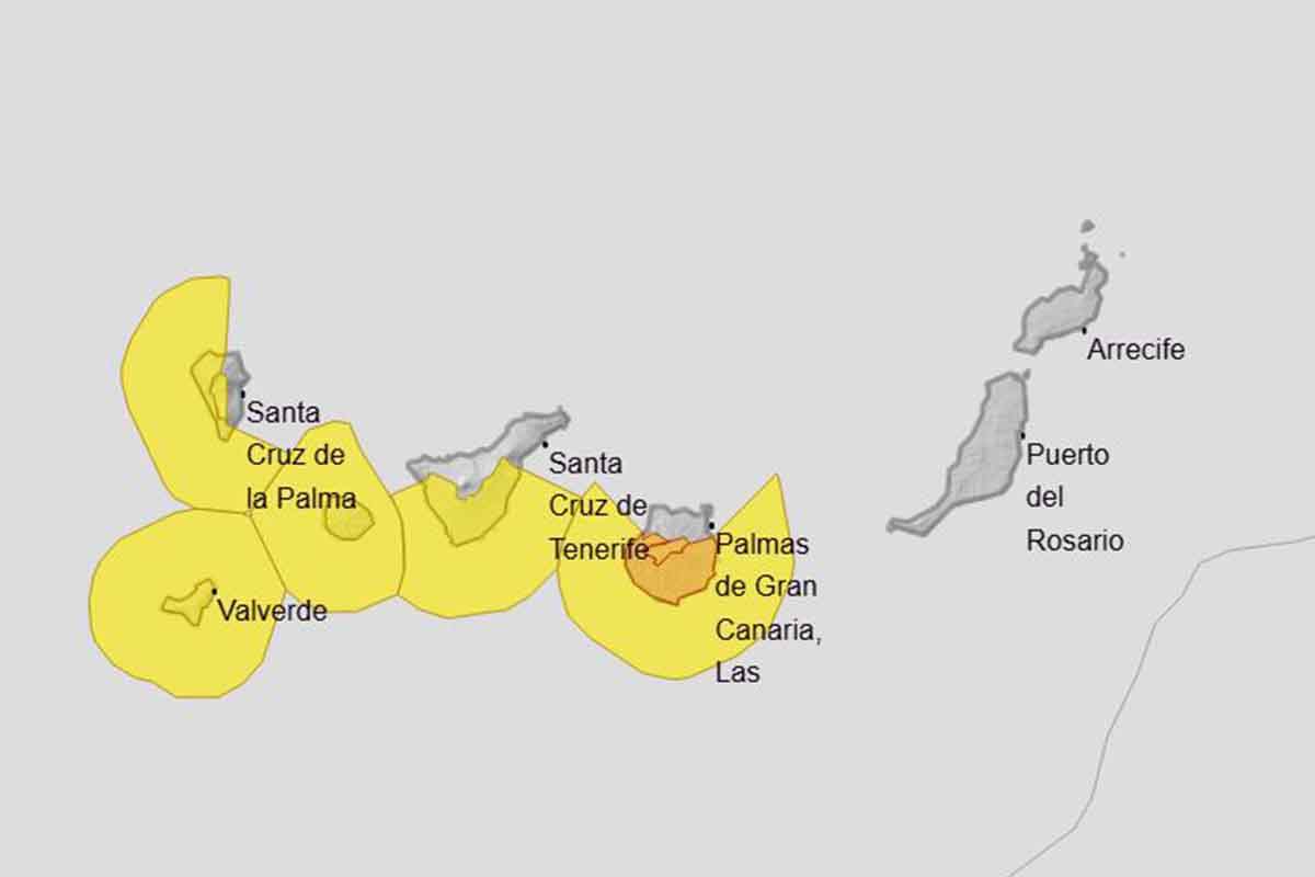 Pronóstico del tiempo de la AEMET en Canarias