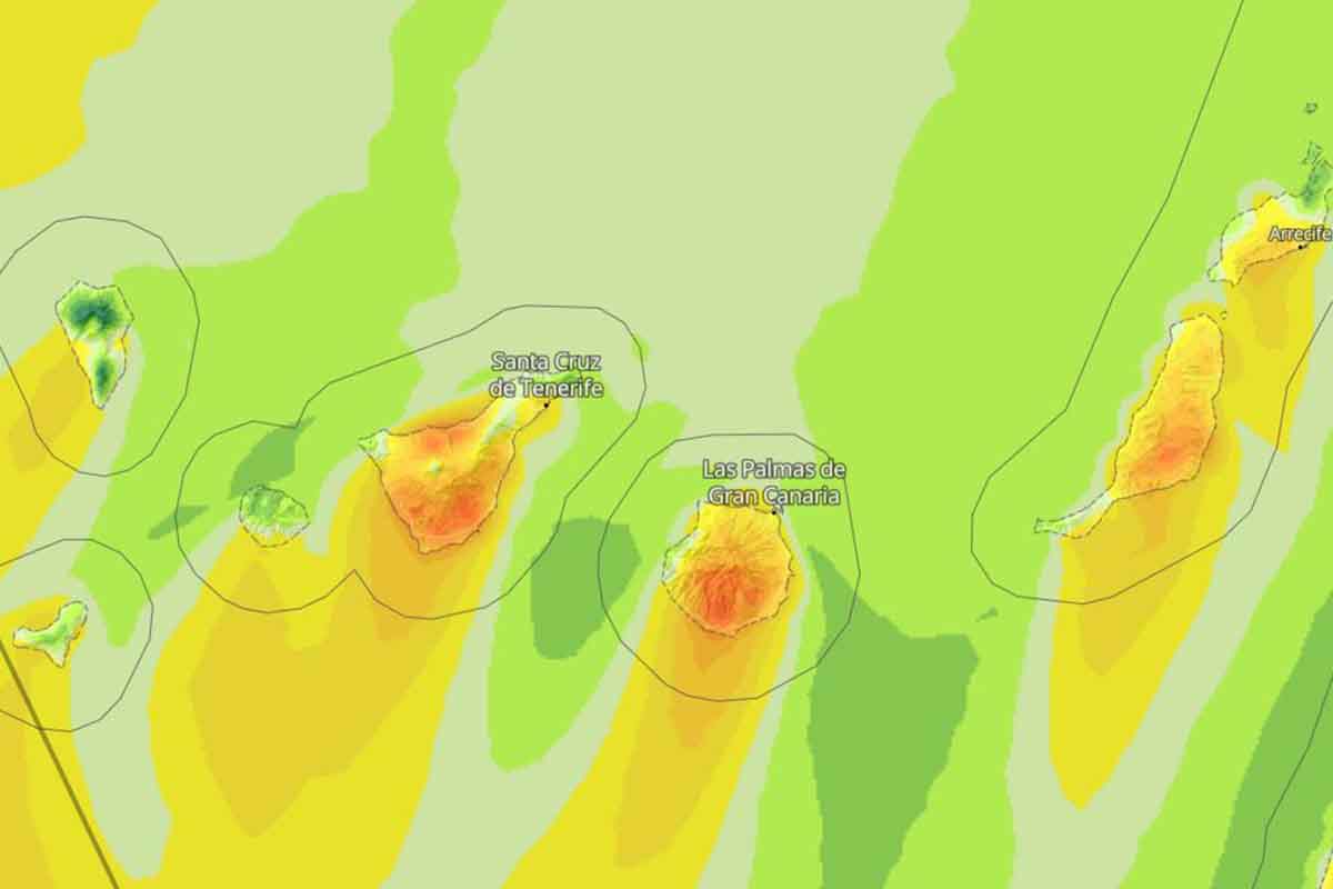 Pronóstico del tiempo de la AEMET para las Islas Canarias