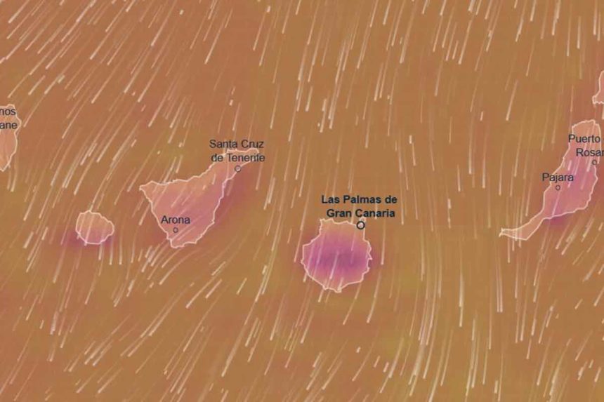 El tiempo en Canarias AEMET