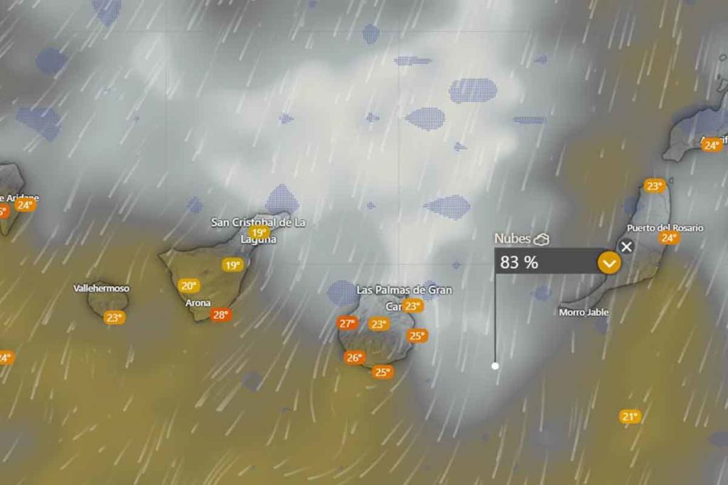 El tiempo en Canarias AEMET