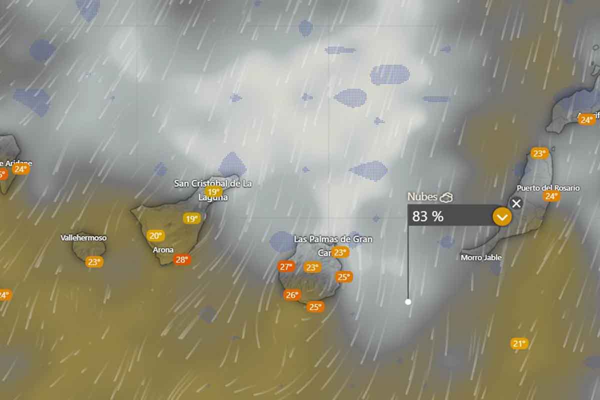 El tiempo en Canarias AEMET