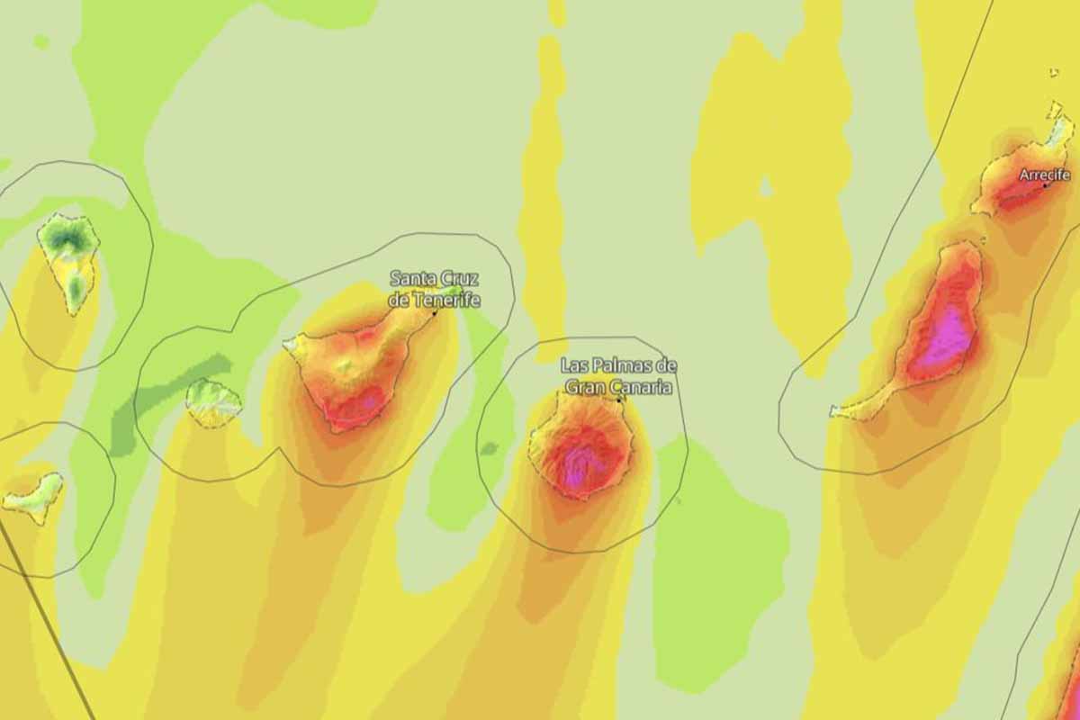El tiempo en Canarias AEMET