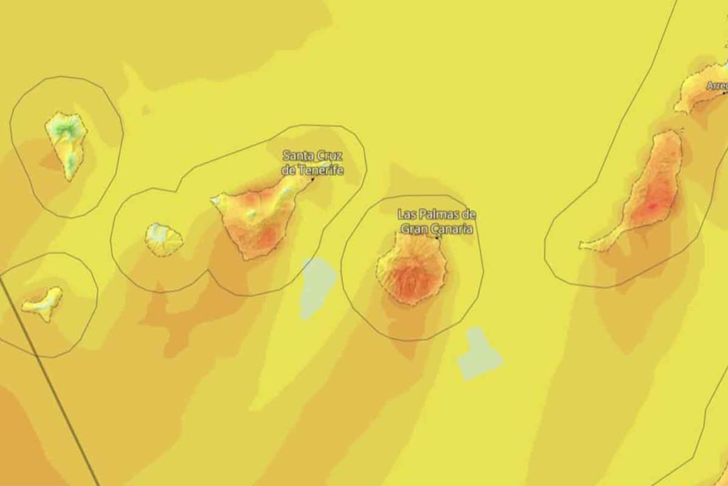 El tiempo en Canarias AEMET