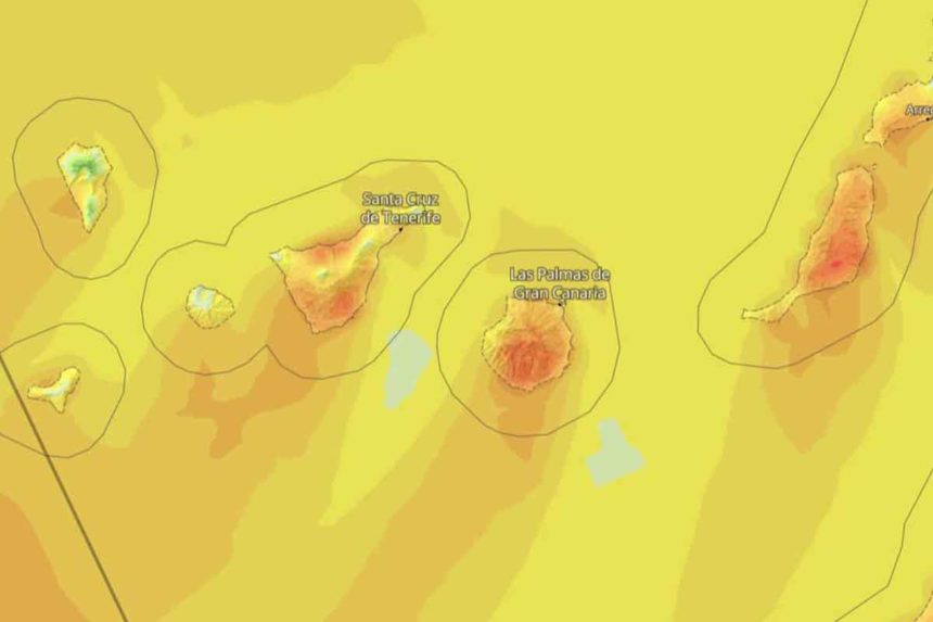 El tiempo en Canarias AEMET