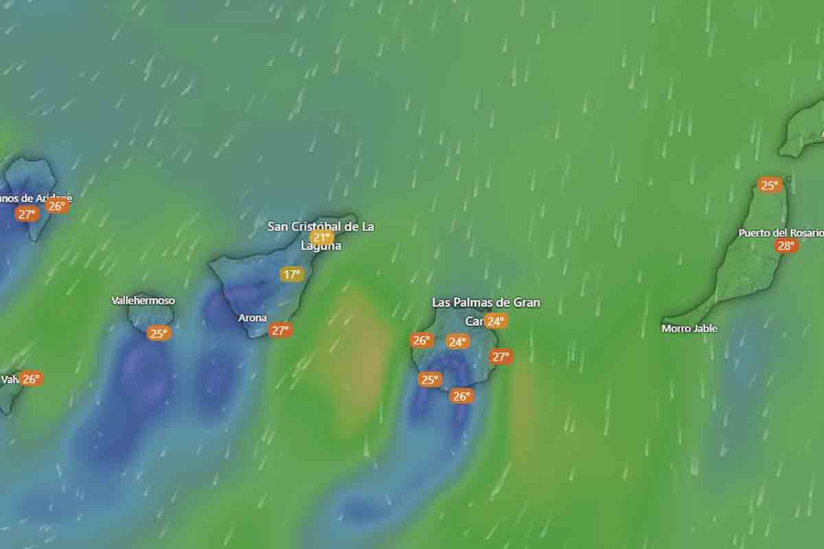El tiempo en Canarias AEMET