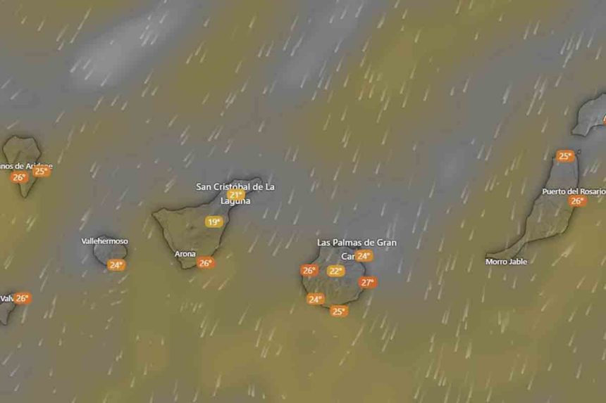 El tiempo en Canarias AEMET