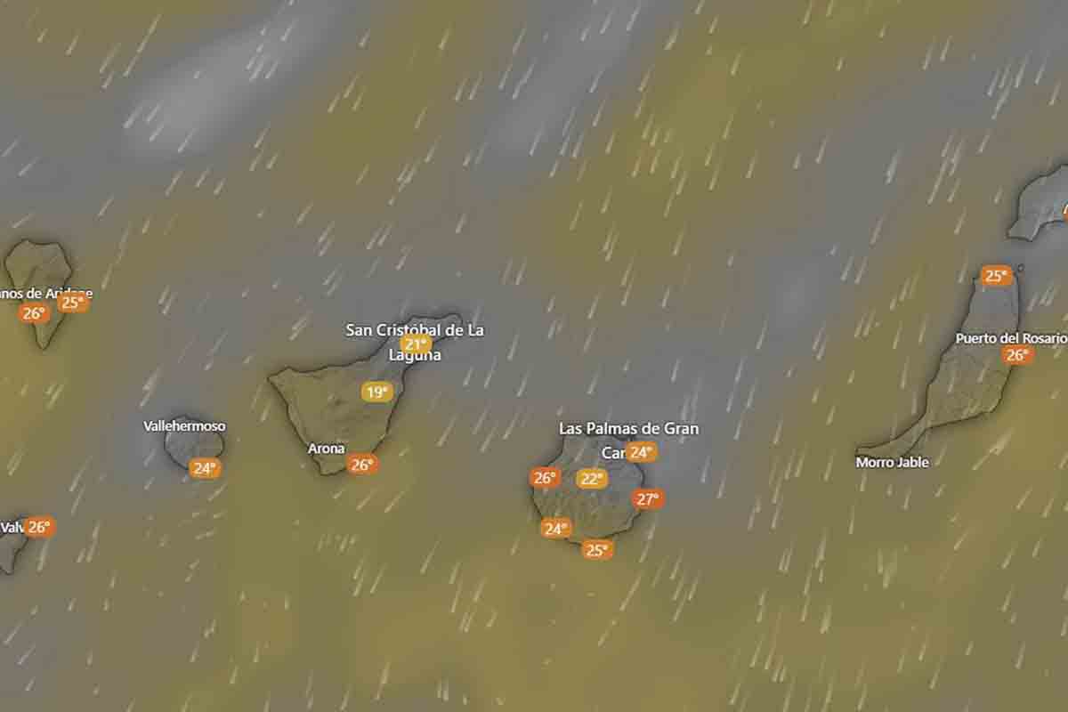 El tiempo en Canarias AEMET