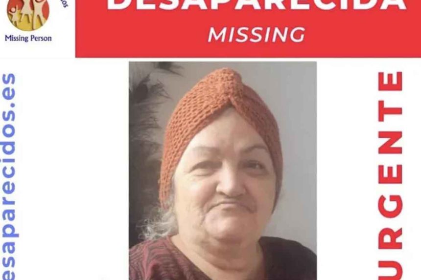 Mujer desaparecida Tenerife