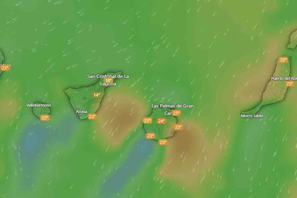 El tiempo en Canarias AEMET prealerta