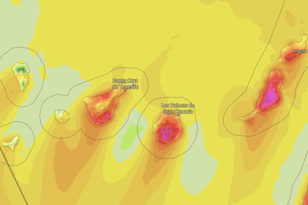 El tiempo en Canarias AEMET
