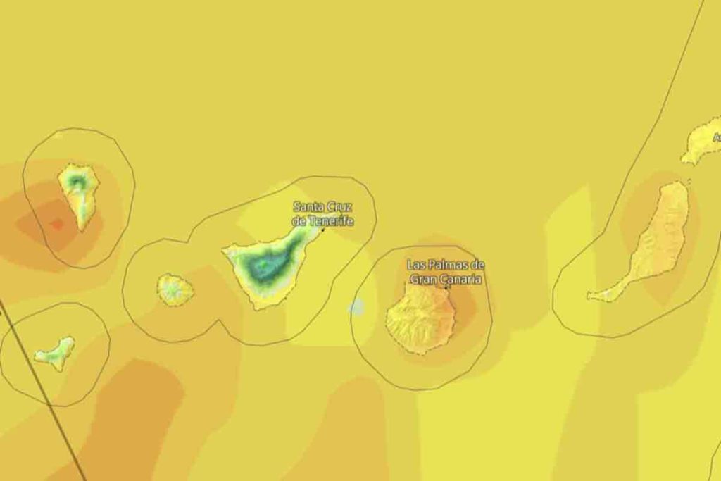 El tiempo en Canarias AEMET