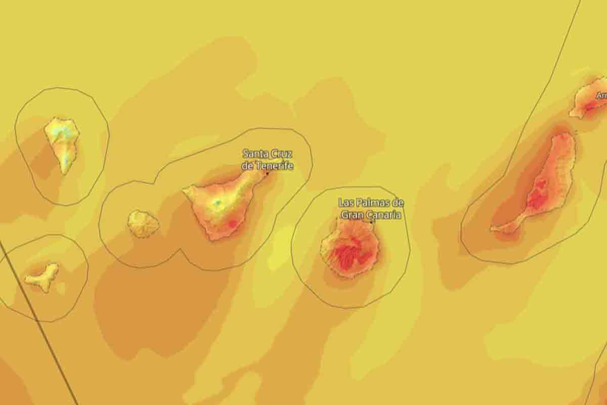 El tiempo en Canarias AEMET