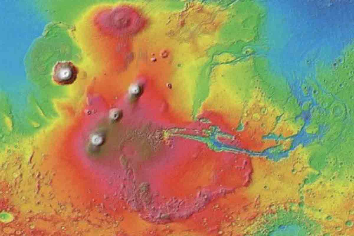 Estructuras Marte NASA descubrimiento