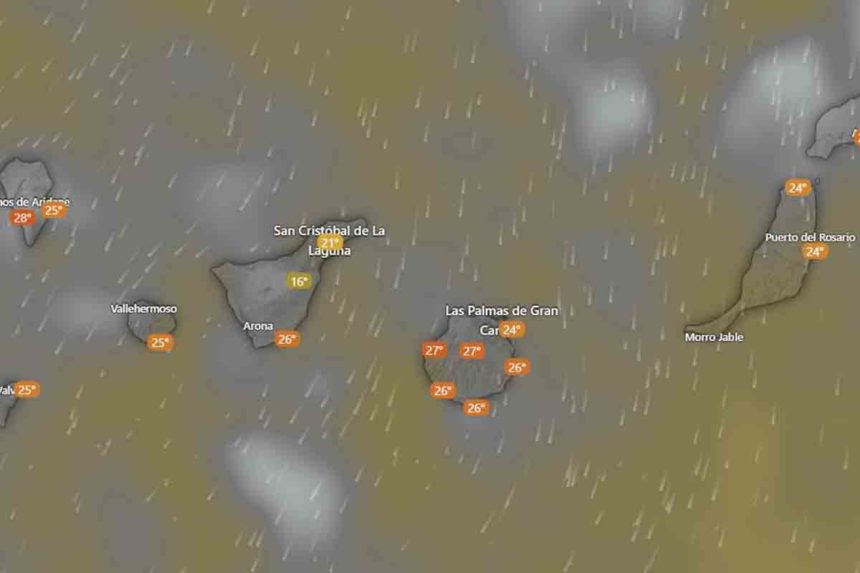 El tiempo en Canarias AEMET