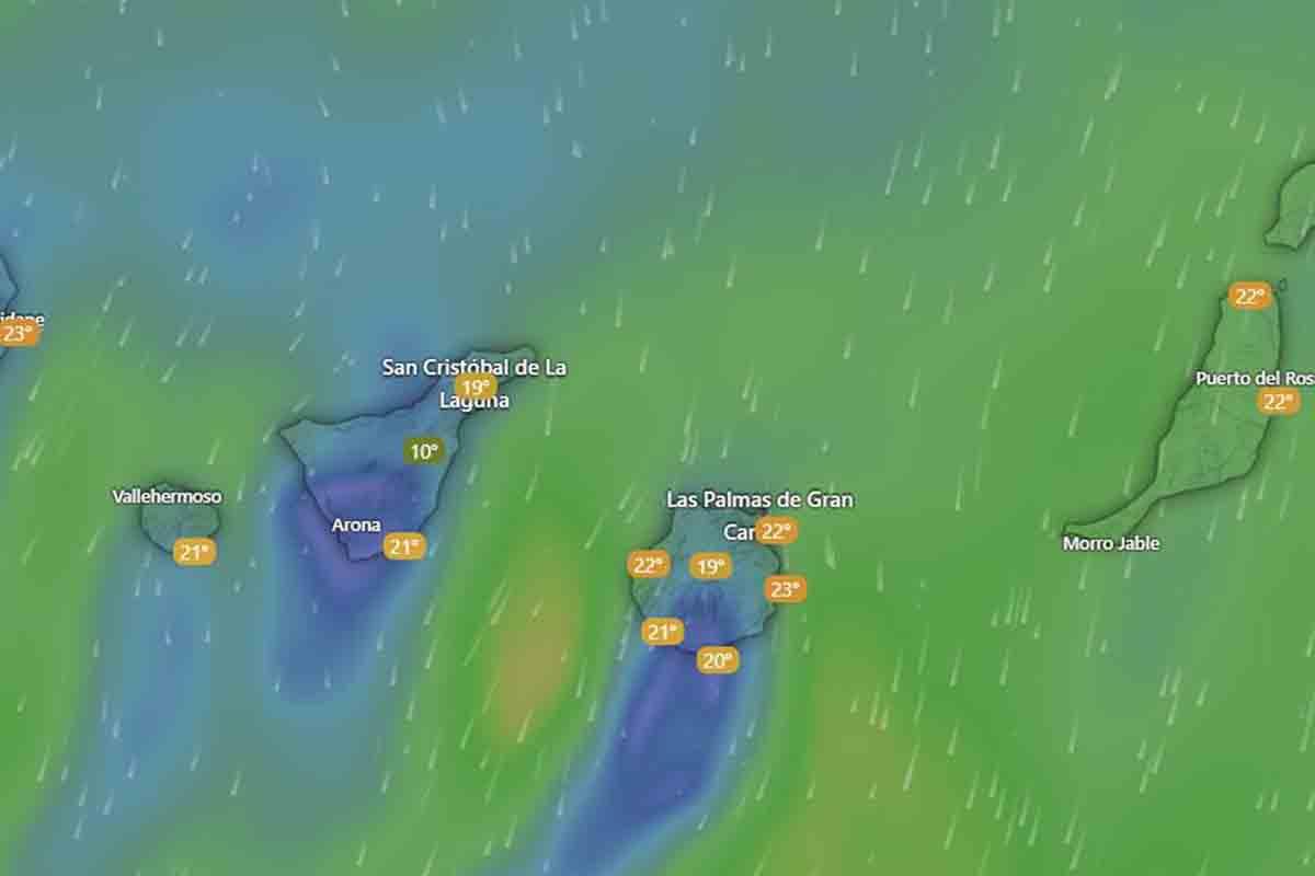 El tiempo en Canarias AEMET