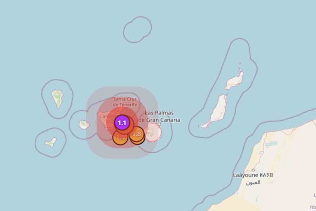 Terremotos Tenerife IGN sismos