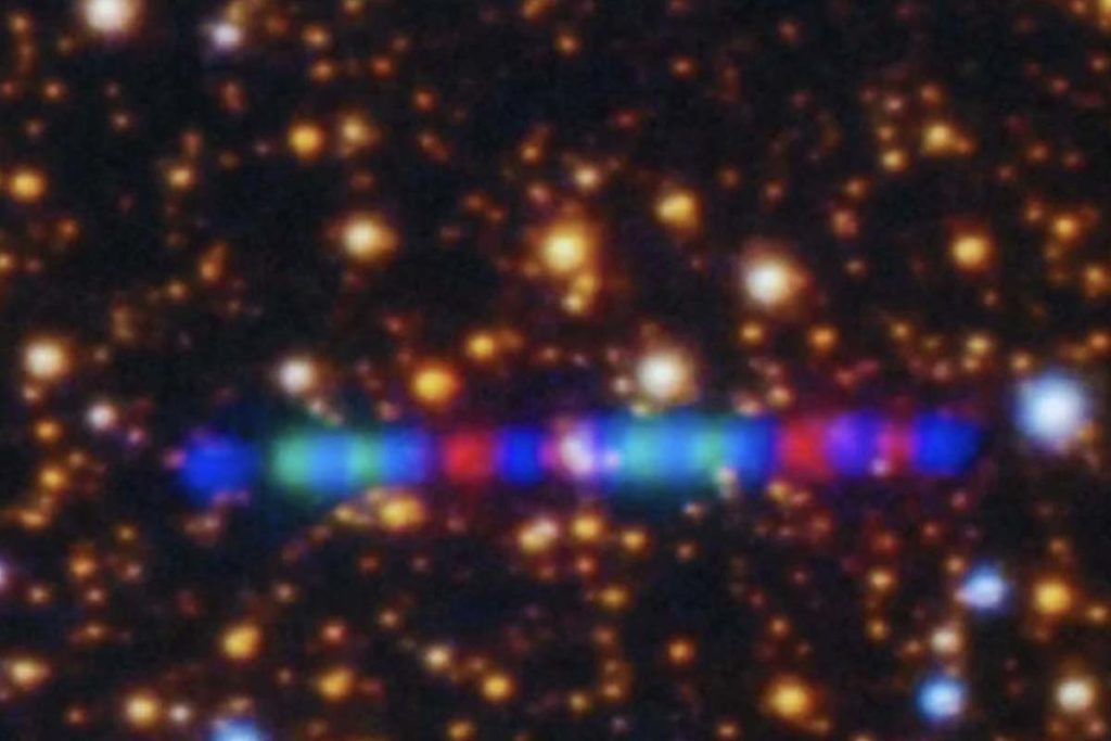 Imagen del cometa 3I/ATLAS - NASA