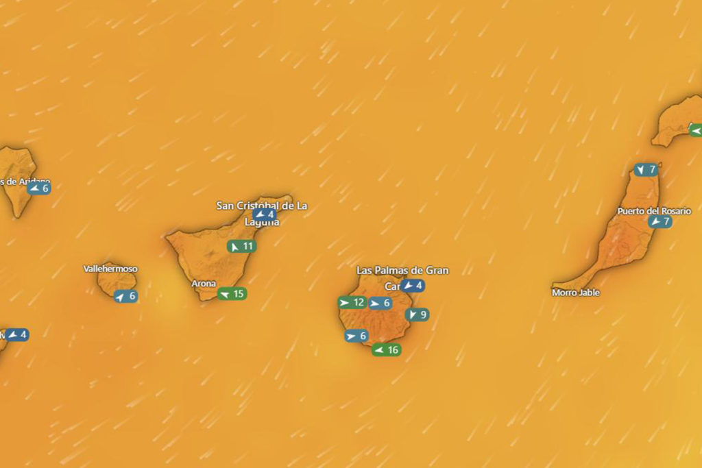 El tiempo en Canarias AEMET