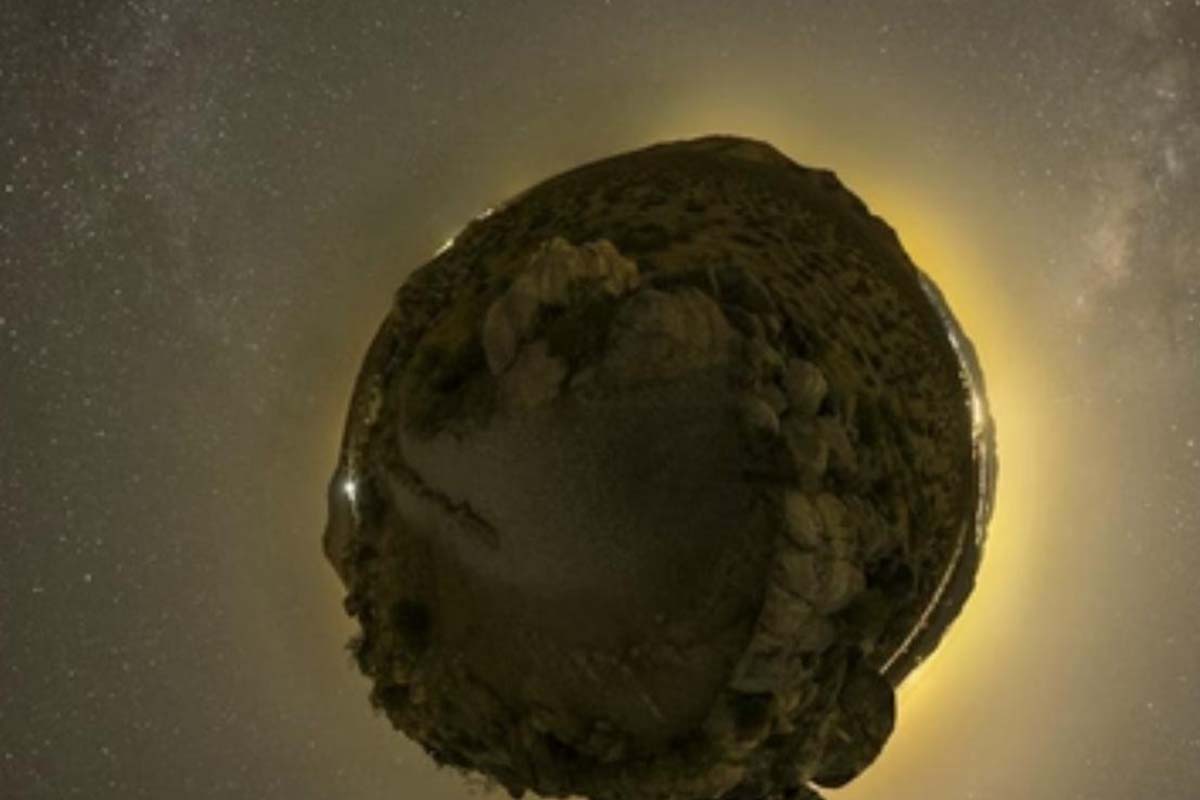 Recreación del Arjuna 2025 PN7 - Científicos NASA