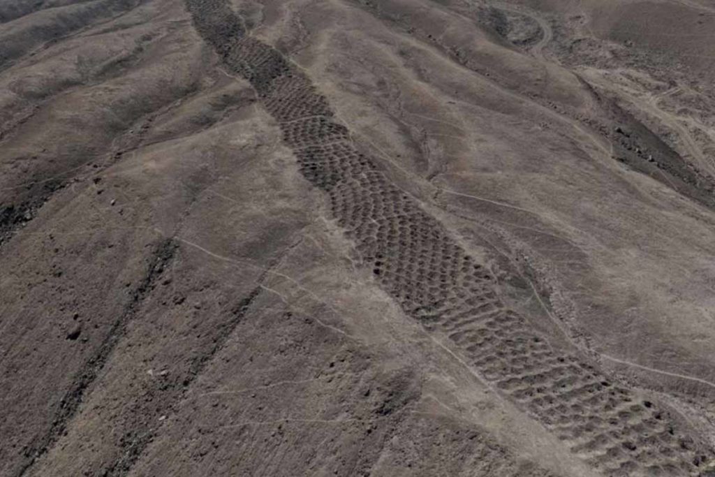 Lugar del descubrimiento de los arqueólogos - NG