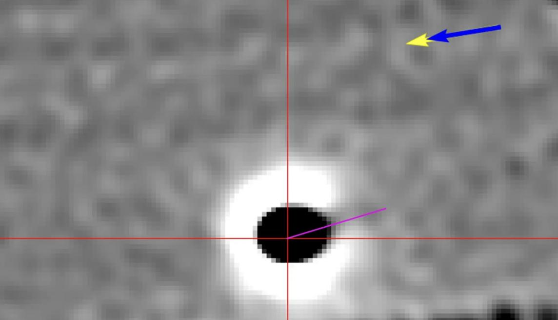 Imagen del cometa 3I/ATLAS -NASA