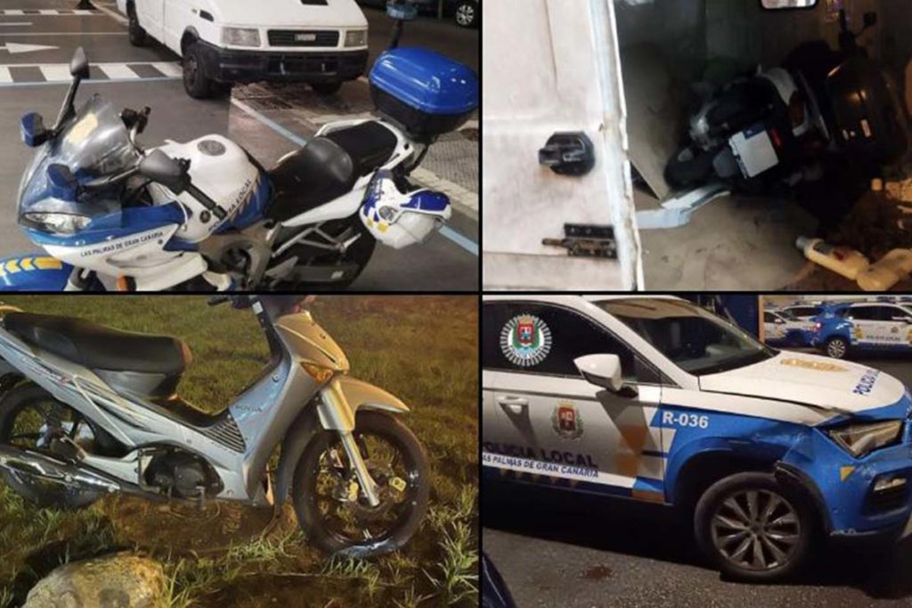 Imágenes de la policía en Canarias - X