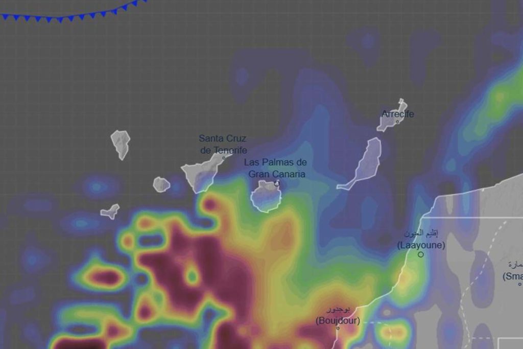 Mapa meteorológico de Canarias - AEMET