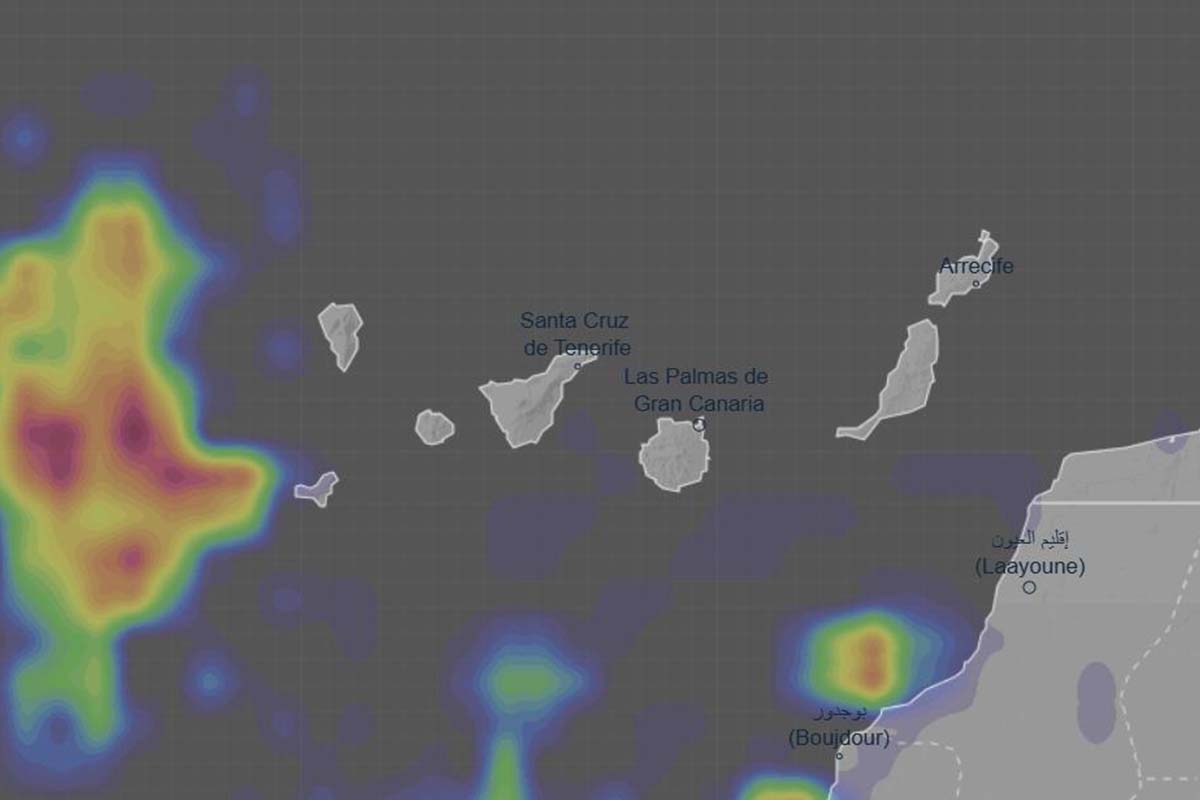 Mapa del tiempo en Canarias - METEO AEMET