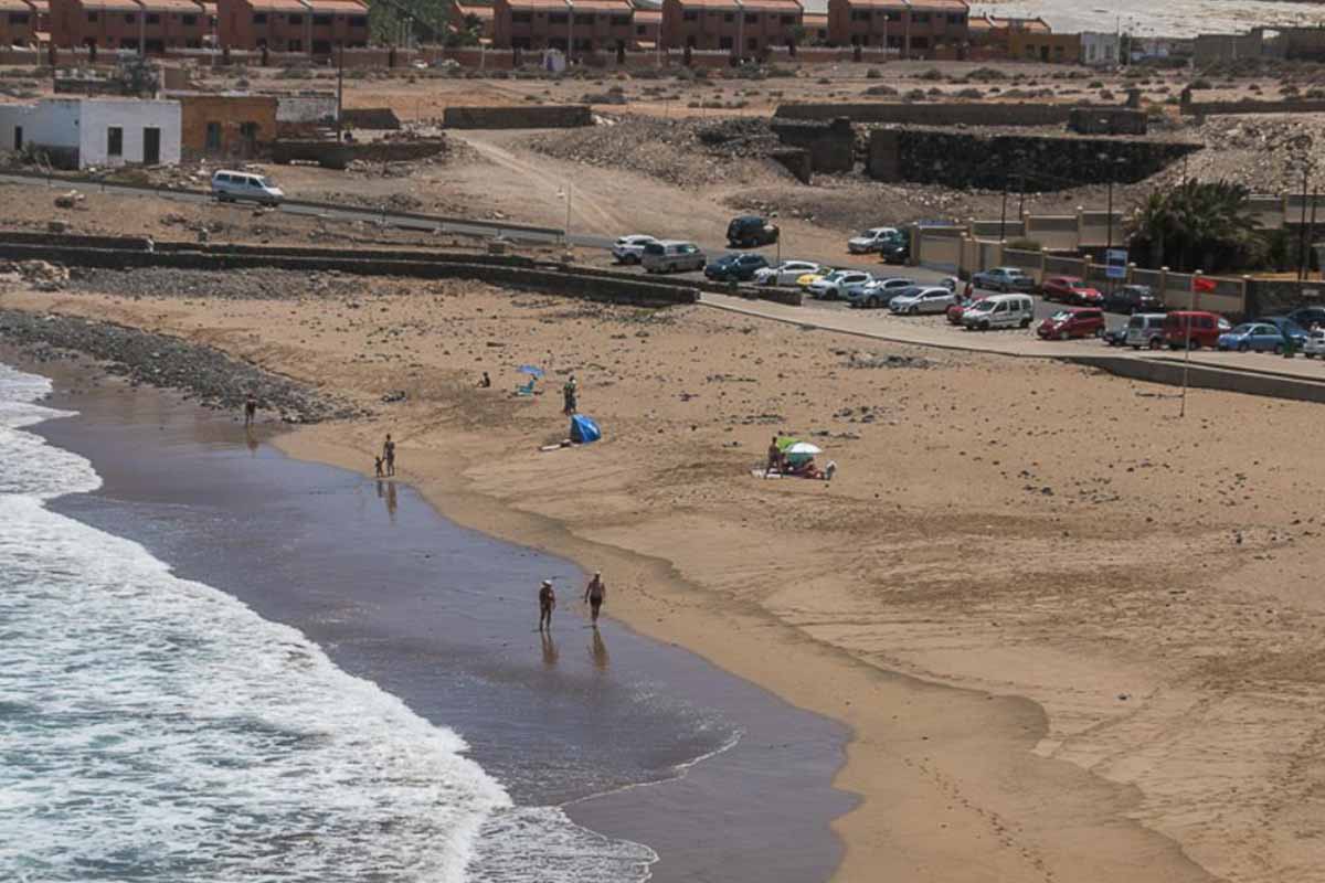Playa del suceso en Canarias - CER