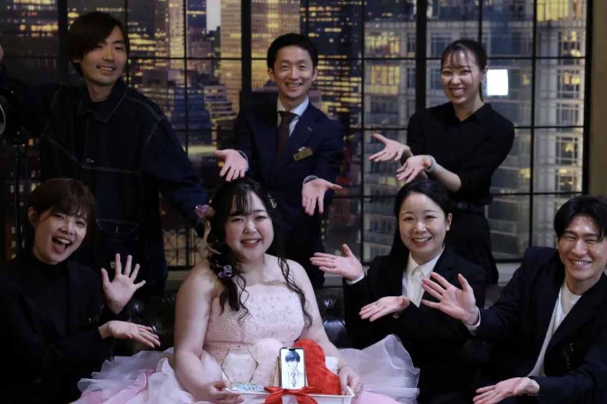 matrimonio de Yurina Noguchi