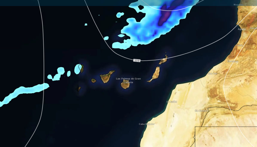AEMET prevé estabilidad y lluvias en Canarias