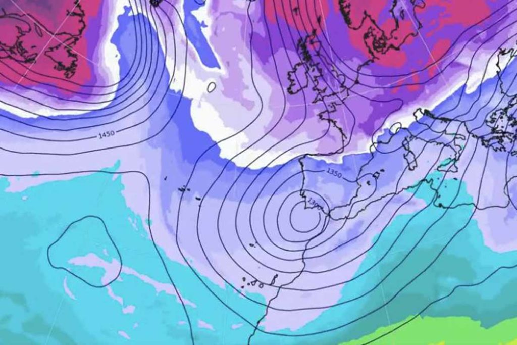 Frío y lluvias en Canarias durante el Día de Reyes por la llegada de aire ártico