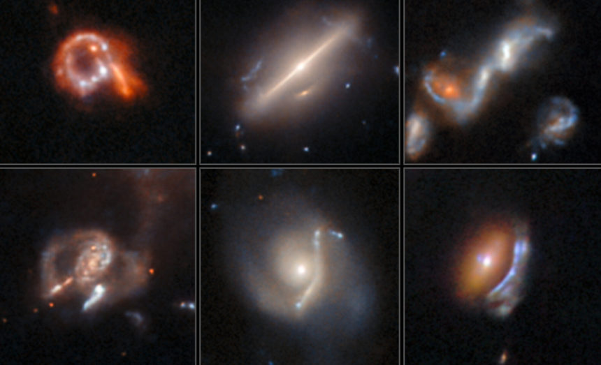 Astrónomos analizan imágenes del telescopio Hubble con inteligencia artificial y descubren objetos cósmicos extraños sin clasificar