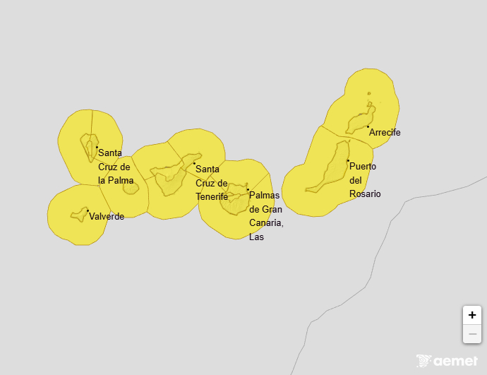 Temporal en Canarias con fuertes rachas de viento en el Teide, lluvias intensas y efectos visibles en infraestructuras y suministro eléctrico en La Gomera