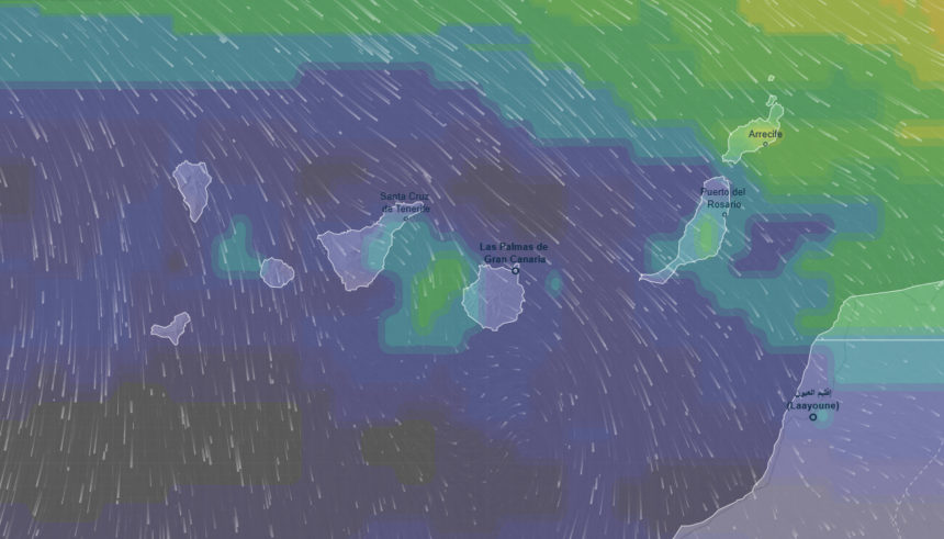 AEMET Canarias advierte del regreso de las lluvias y del viento del norte tras una breve tregua de cielos despejados en el Archipiélago durante el inicio de la semana