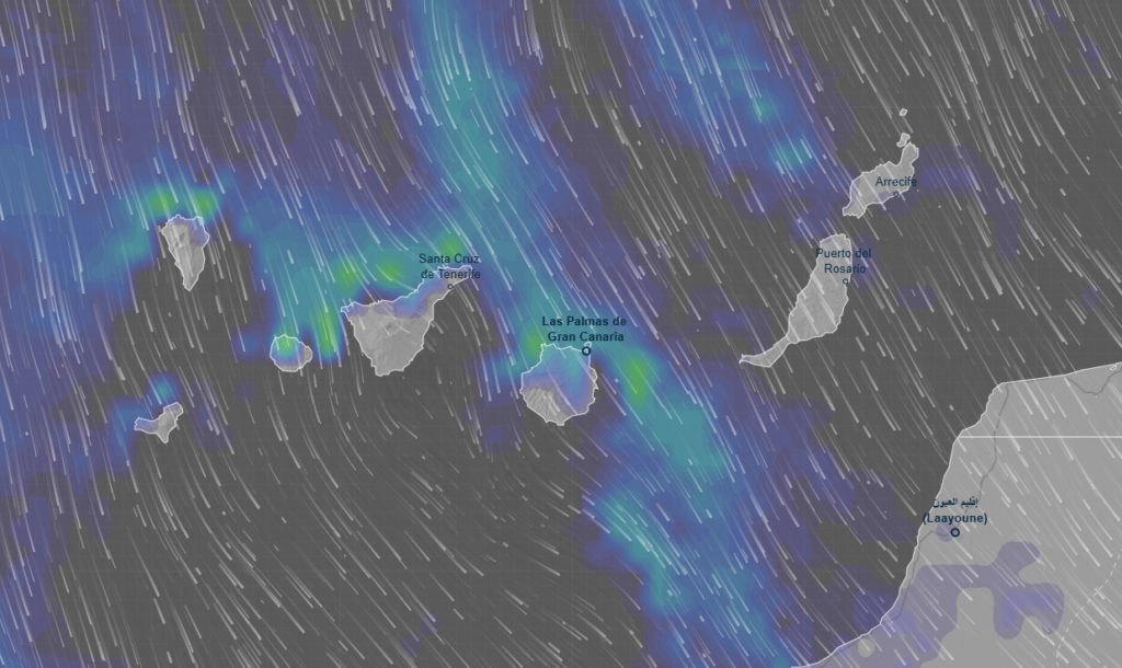 Prealerta por fenómenos costeros en Canarias de la AEMET