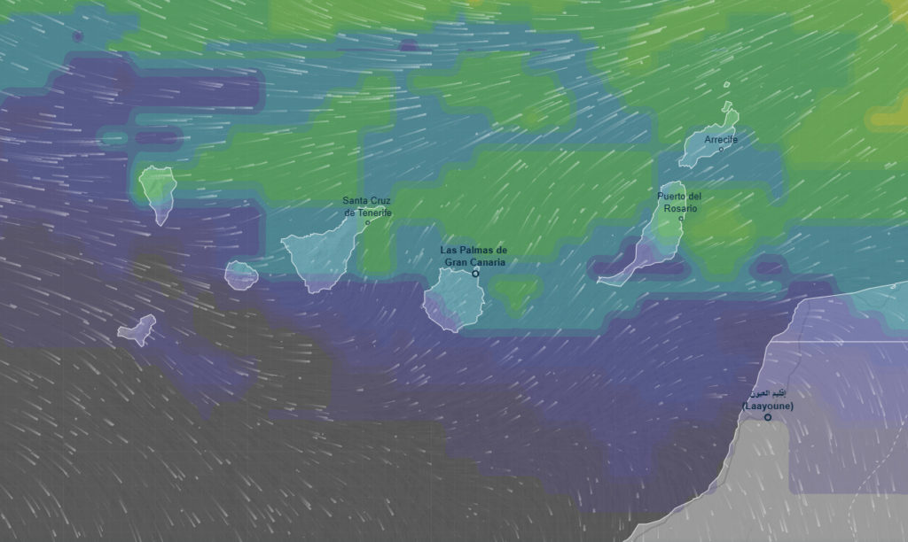 AEMET prevé tiempo estable en Canarias con cielos poco nubosos, viento flojo y temperaturas sin cambios este martes