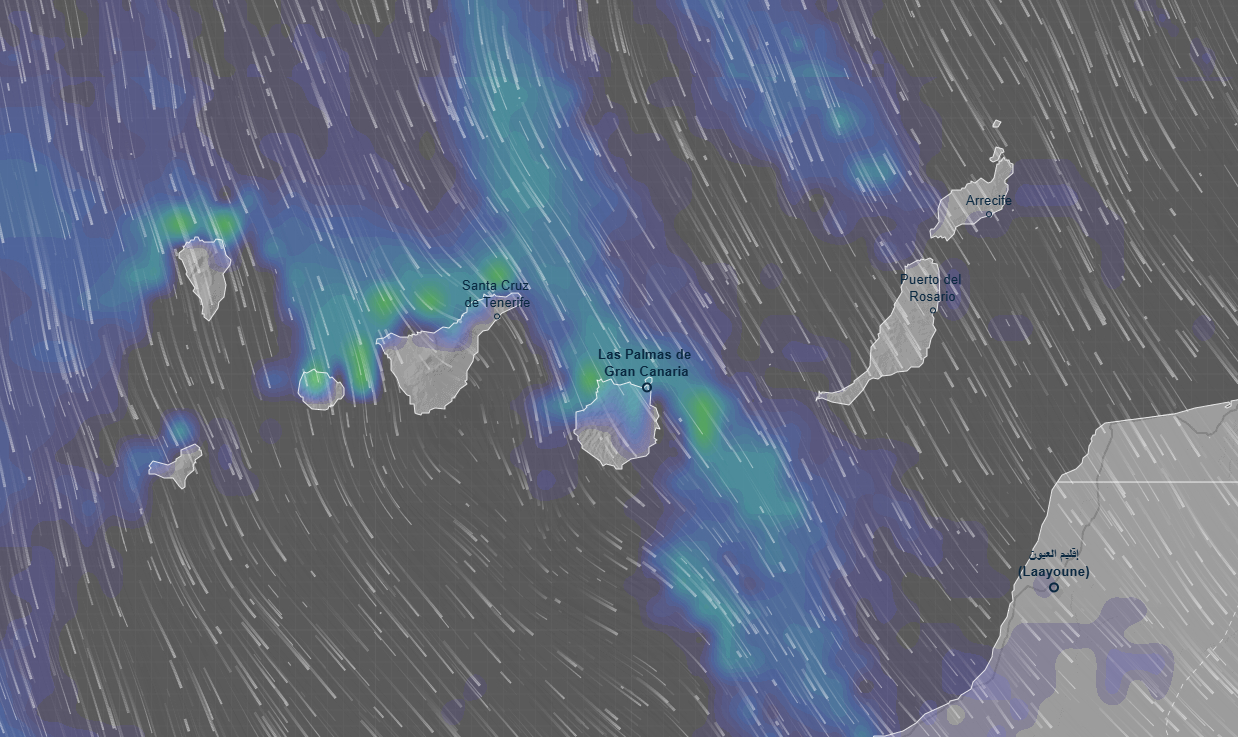 Prealerta por fenómenos costeros en Canarias de la AEMET