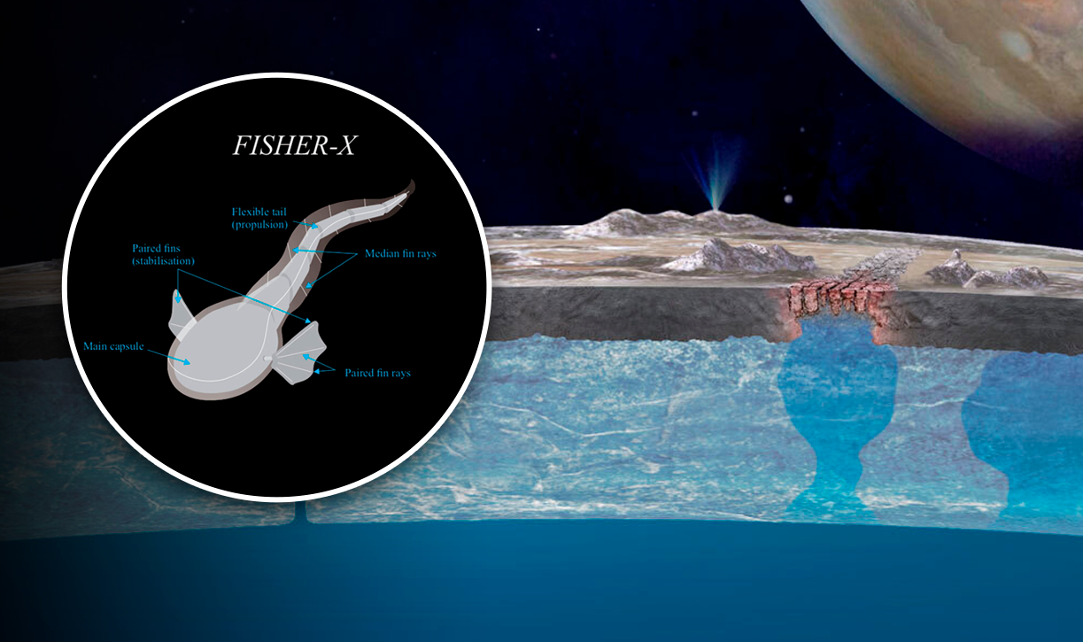 SImulación de la Luna de Júpiter Europa - NASA